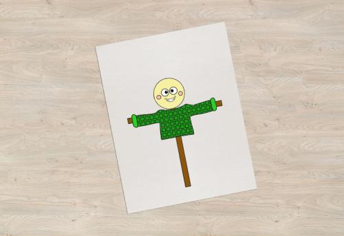 Как можно использовать картинки пугал для обучения детей природе. Аппликация Пугало огородное из бумаги для детей (шаблоны)