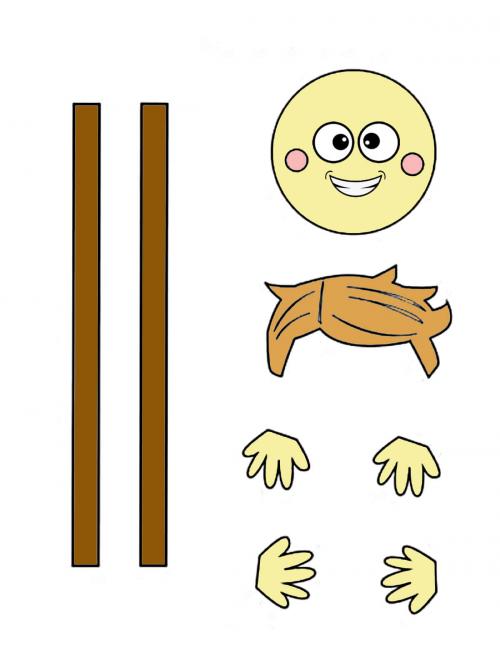 Как можно использовать картинки пугал для обучения детей природе. Аппликация Пугало огородное из бумаги для детей (шаблоны)