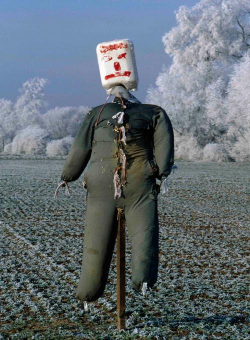 Как изменился дизайн пугал за время в сельской местности. Пугала: страшные фотографии из сельской местности Англии