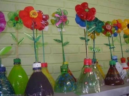Какие бутылки можно использовать для создания поделок. Как работать с пластиковыми бутылками