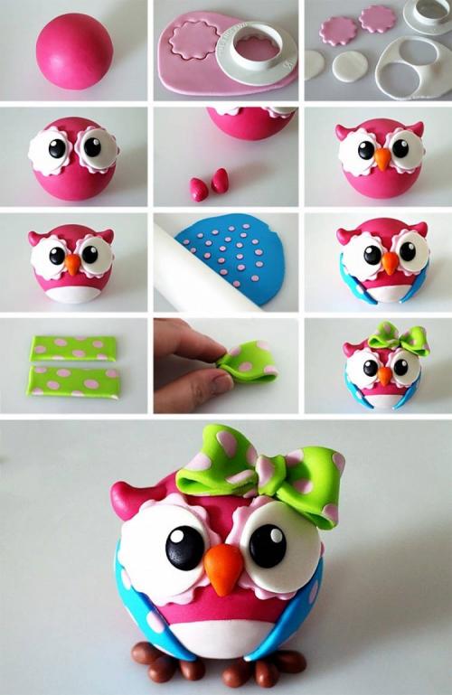 Как можно сделать поделки из воздушного пластилина и бутылок более прочными. Поделки из воздушного пластилина своими руками — идеи и пошаговые инструкции простых красивых поделок для детей и начинающих + фото