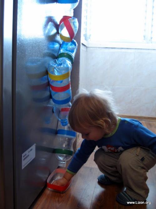 Какие игры можно сделать из пластиковых бутылок без использования инструментов. Вращающиеся шарики - игра из пластиковых бутылок