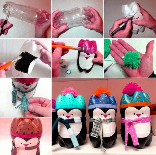 Какие игрушки из пластиковых бутылок можно сделать самостоятельно. Игрушки из бутылок