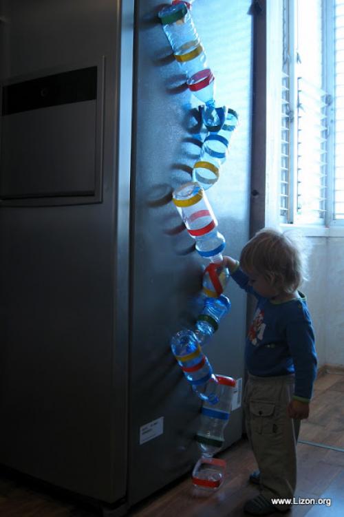 Какие игры можно сделать из пластиковых бутылок без использования инструментов. Вращающиеся шарики - игра из пластиковых бутылок