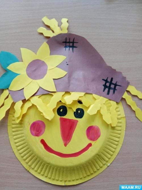 Как использовать картинки пугал для детских занятий и поделок. Мастер-класс по конструированию из бумажной тарелки «Пугало огородное» для старших дошкольников