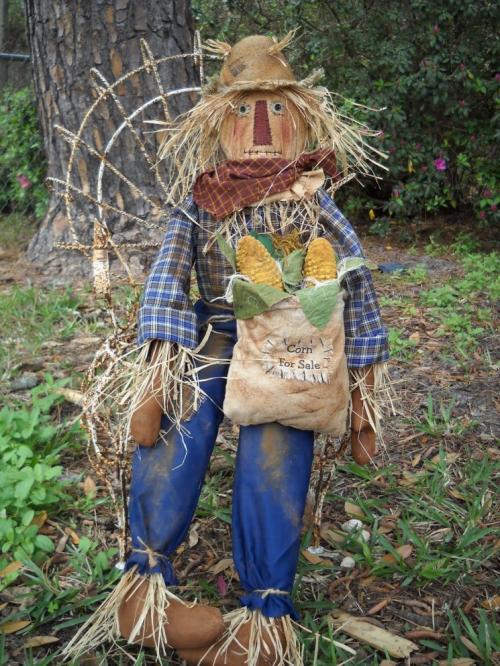 Может ли пугало быть не только инструментом, но и элементом декора. Пугало в сад — необходимая защита от птиц или необычный декор на загородном участке (фото + видео)