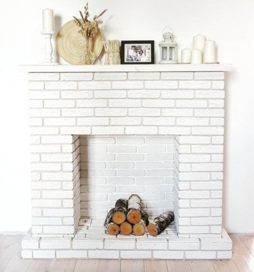 Камин из пенопласта размеры. (+71 фото) Фальш камин своими руками