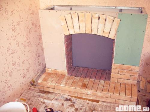 Фальш-камин своими руками чертежи. Фальш-камин собственными руками