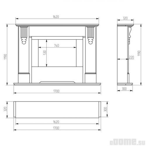 Фальш-камин своими руками чертежи. Фальш-камин собственными руками