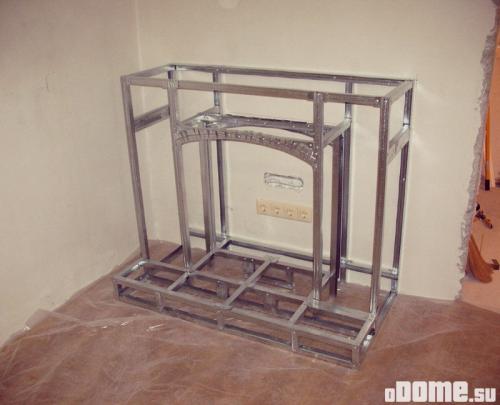 Фальш-камин своими руками чертежи. Фальш-камин собственными руками