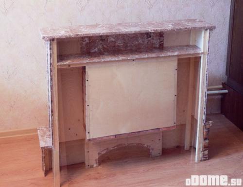 Фальш-камин своими руками чертежи. Фальш-камин собственными руками