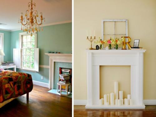 Фальш камин своими руками — пошаговая инструкция для начинающих (50 фото идей)