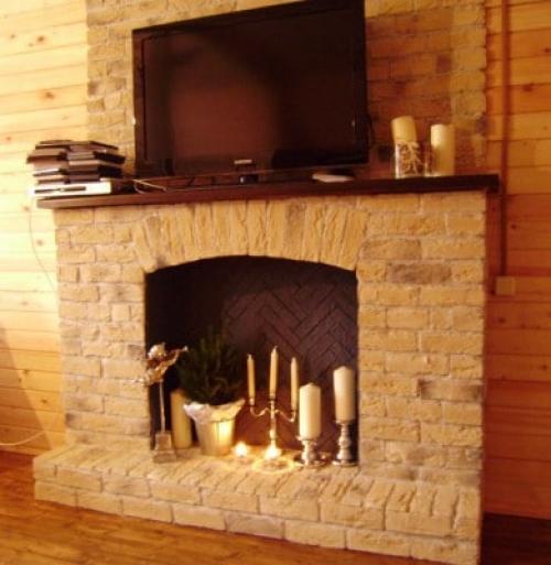 Камин из пенопласта размеры. №2. Фальш-камин из гипсокартона