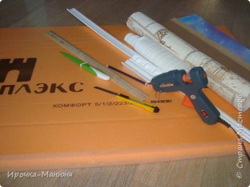 Камин из пеноплекса.