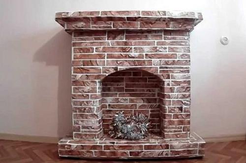 Фальш камин своими руками. Как сделать фальш-камин из картона 10 Фальш камин своими руками. Как сделать фальш-камин из картона 10