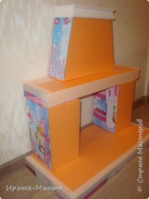 Камин своими руками из пеноплекса схема.