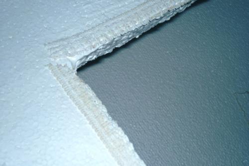 Камин из пеноплекса. Фальш-камин из пенопласта