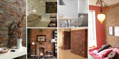 Какие ошибки чаще всего допускаются при создании имитации кирпичной стены. Ошибки дизайна. Имитация каменной кладки в интерьере.