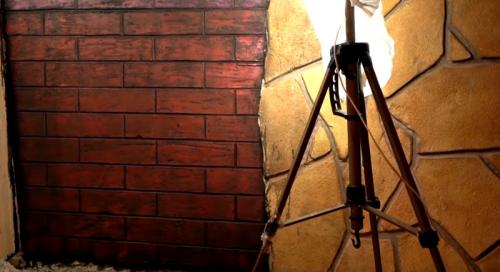 Как формировать кирпичи из плиточного клея. Самый дешёвый кирпич для отделки своими руками