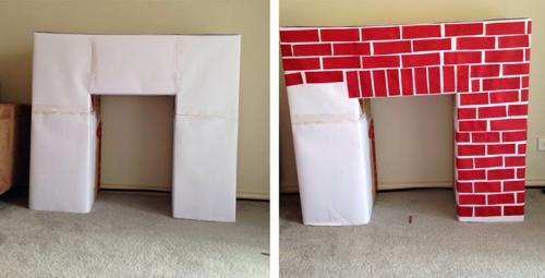 Камин на Новый год 2023 своими Руками. Камин из коробок на Новый год своими руками: инструкция, фото лучших каминов