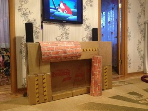 Камин на Новый год 2023 своими Руками. Камин из коробок на Новый год своими руками: инструкция, фото лучших каминов 21 Камин на Новый год 2023 своими Руками. Камин из коробок на Новый год своими руками: инструкция, фото лучших каминов 21