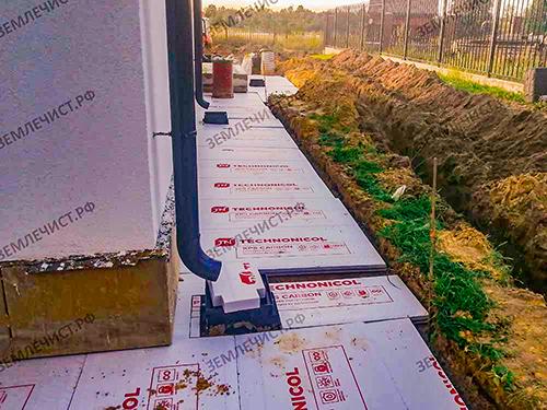Пошаговая технология устройства бетонной отмостки.. Выбор времени и подготовка почвы 07 Пошаговая технология устройства бетонной отмостки.. Выбор времени и подготовка почвы 07