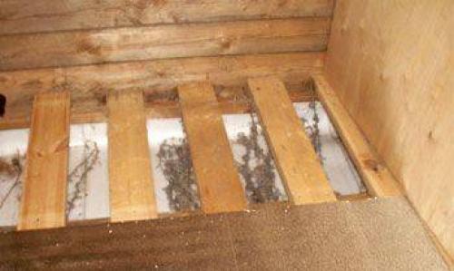 Межэтажное перекрытие в доме из бруса. Классификация перекрытий