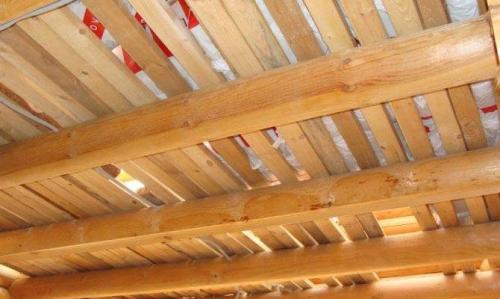 Межэтажное перекрытие в доме из бруса. Классификация перекрытий