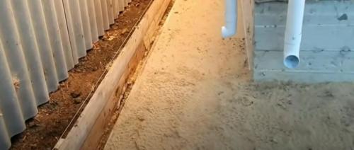 Отмостка из бетона своими руками. Опалубка, армирование 16