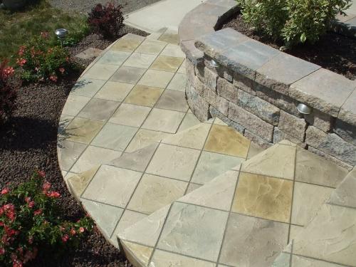 Отмостка из печатного бетона. Печатный бетон: технология изготовления в 7 шагов, советы по уходу