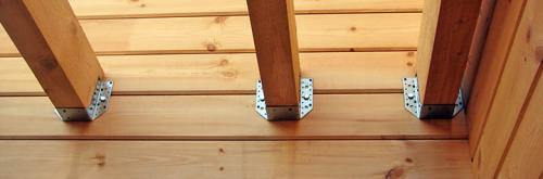 Крепление балок перекрытия к стене. Подбор крепежа для строительства дома. Что важно учесть?