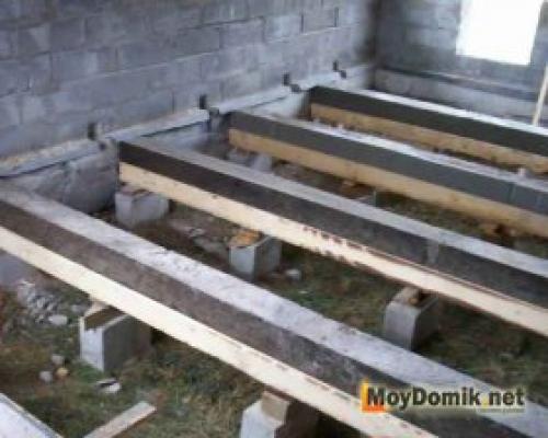 Балки перекрытия из бруса. Назначение и разновидности 16