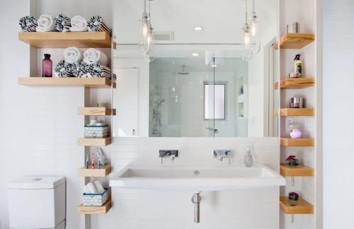 Красивые полки в интерьере. Применение полок в интерьере