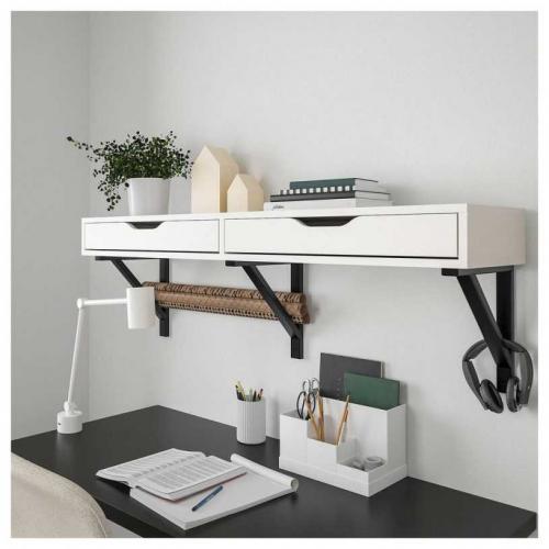 Книжные полки на стену ИКЕА. Полки от ИКЕА в интерьере квартиры или дома: ТОП-100 фото лучших новинок дизайна и размещения