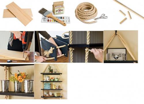 Полки своими руками. Полочки своими руками: мастер-класс и советы по подбору материалов (100 фото)