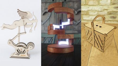 Лазерная резка фанеры своими руками. 3 классных DIY проекта для лазерной резки