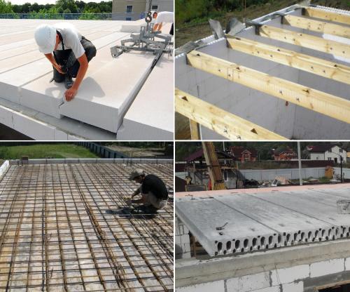 Перекрытие второго этажа в доме из газобетона. Какие перекрытия лучше выбрать для дома из газобетона