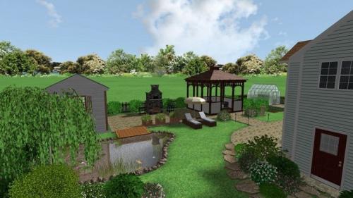 8 соток наглядно. Особенности зонирования участков 8 соток