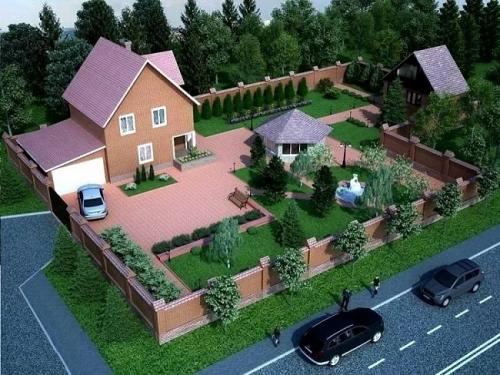 Дача 8 соток дизайн. Разработка плана 02 Дача 8 соток дизайн. Разработка плана 02