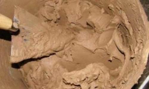 Штукатурка глиной состав. Глиняная штукатурка