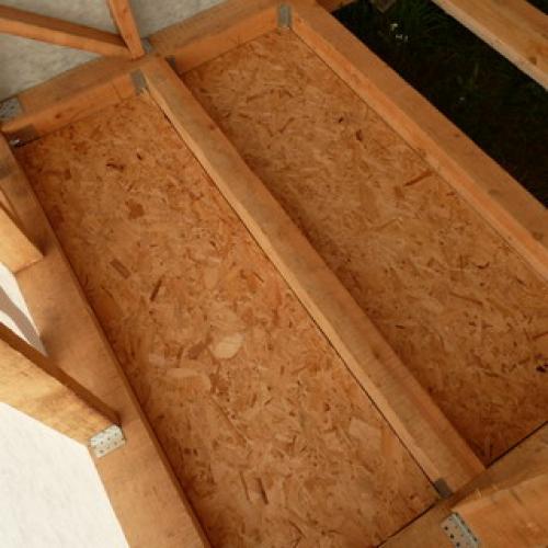 Пол в доме из бруса 18 Пол в доме из бруса 18