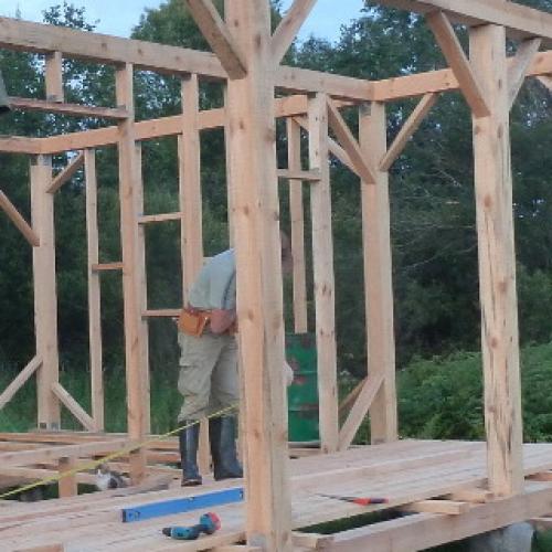 Пол в доме из бруса 16 Пол в доме из бруса 16