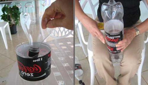 Как сделать диван из пластиковых бутылок. Диван из пластиковых бутылок