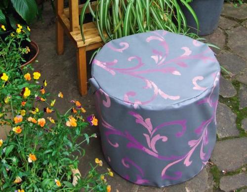 Пуфик из 5 литровых бутылок. Мобильный пуф из пластиковых бутылок: мастер-класс