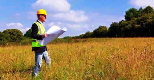 Как построить гараж дешево. Выбор места 09