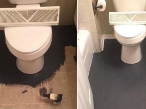 Стоит ли красить плитку в ванной. Краска для плитки: виды, как выбрать, чем и как правильно покрасить