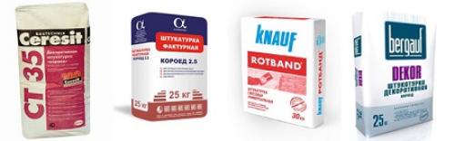 Можно ли наносить короед на гипсовую штукатурку. Штукатурка дома короедом