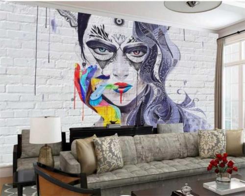 Как расписать стену в квартире. Преимущества и недостатки росписи