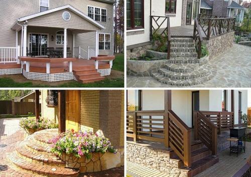 Крыльцо своими руками из дерева с навесом. Общие рекомендации 06