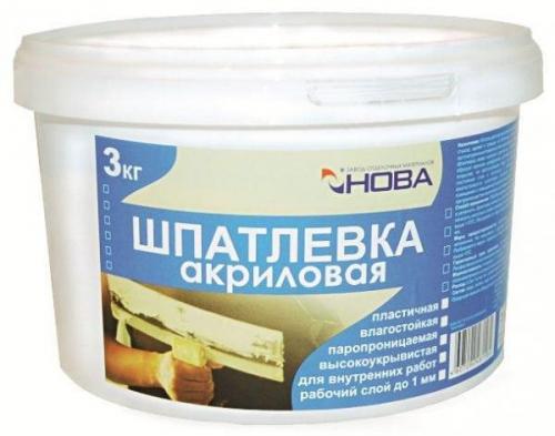 Шпаклевка газобетона без штукатурки. Выбор шпаклевки